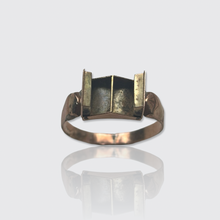 Load image into Gallery viewer, Antique Gold Ring with Two Hidden Compartments