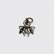 Load image into Gallery viewer, Diamond, Pearl &amp; Sapphire Fly Pendant, Stickpin Conversion
