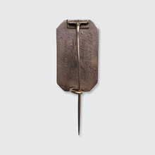 Load image into Gallery viewer, Victorian Goldstone Amphora Brooch by Domenico Bussolin