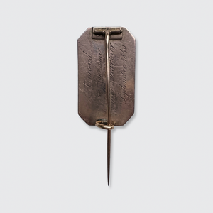 Victorian Goldstone Amphora Brooch by Domenico Bussolin