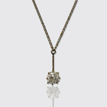 Load image into Gallery viewer, Belle Epoque Old Mine-Cut Diamond Lavalier Necklace