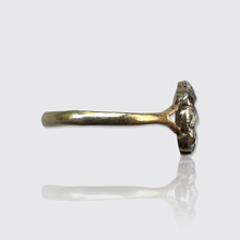 Load image into Gallery viewer, Victorian Rose-Cut Diamond Flower Ring