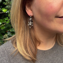 Load image into Gallery viewer, 19th Century French Silver Paste Earrings
