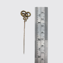 Load image into Gallery viewer, Antique Coiling Snake Stickpin