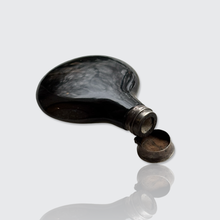 Load image into Gallery viewer, 19th Century Banded Agate &amp; Silver Perfume Bottle