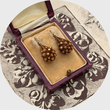 Load image into Gallery viewer, 19th Century Neo-Etruscan Filigree Drop Earrings