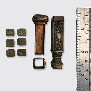 Victorian Wax Seal Travel Etui with Six Seals – 21stfinds