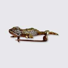 Load image into Gallery viewer, Victorian Frog Brooch