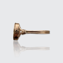 Load image into Gallery viewer, 19th Century Hairwork Forget Me Not Flower Ring