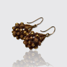 Load image into Gallery viewer, 19th Century Neo-Etruscan Filigree Drop Earrings