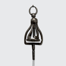 Load image into Gallery viewer, 18th Century Iron Swivel Watch Key Fob