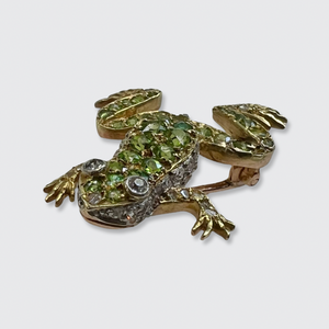 Victorian Frog Brooch