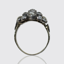 Load image into Gallery viewer, Rose-Cut Diamond Cluster Ring