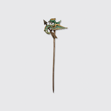 Load image into Gallery viewer, Antique Enameled Griffon Stickpin
