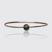 Load image into Gallery viewer, Belle Epoque Turquoise &amp; Diamond Hook Closure Bangle