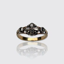 Load image into Gallery viewer, 18th Century Cross-Shaped Table-cut Diamond Ring