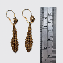 Load image into Gallery viewer, Victorian Cannetille Day to Night 'Marriage' Earrings