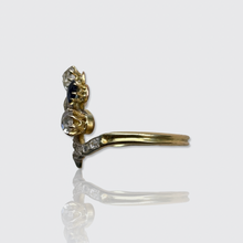 Load image into Gallery viewer, Belle Epoque Sapphire &amp; Diamond Tiara Ring
