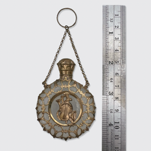 Load image into Gallery viewer, Antique Caged Glass Perfume Bottle with Ring