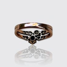 Load image into Gallery viewer, Belle Epoque Sapphire &amp; Diamond Toi et Moi Ring