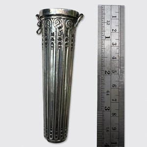 19th Century Silver Quiver Etui