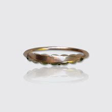 Load image into Gallery viewer, Georgian Seven Stone Rose-Cut Diamond Half Hoop Ring