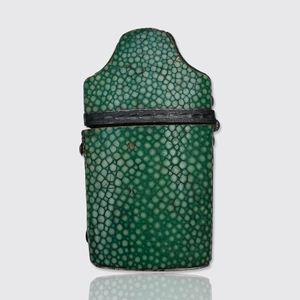 Antique Perfume Bottle in Shagreen Case