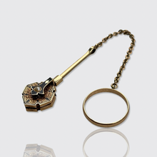 Load image into Gallery viewer, Victorian Handkerchief Holder with Ring