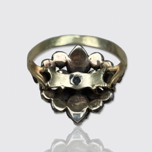 Load image into Gallery viewer, Rose-Cut Diamond Cluster Ring