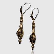 Load image into Gallery viewer, 19th Century Garnet Day to Night Earrings