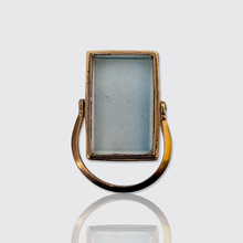 Load image into Gallery viewer, 19th Century Glass Panel Swivel Ring