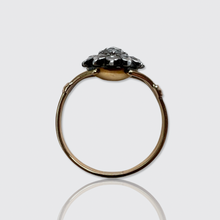 Load image into Gallery viewer, Georgian Rose-Cut Diamond Flower Ring