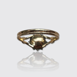 Georgian Rose-Cut Diamond Flower Ring