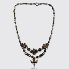 Load image into Gallery viewer, 19th Century Brass Saint Esprit Necklace