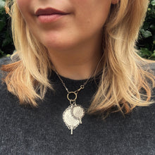 Load image into Gallery viewer, Two Silver Coin-Shaped Watch Key Pendants