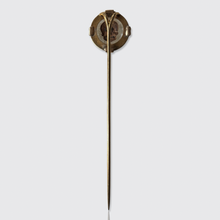 Load image into Gallery viewer, Antique Essex Crystal Skull Stickpin