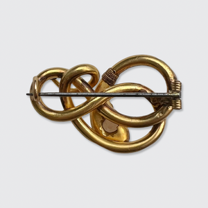 Victorian Coiling Snake Brooch