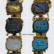 Load image into Gallery viewer, 19th Century Wax Seal Wheel with Six Seals