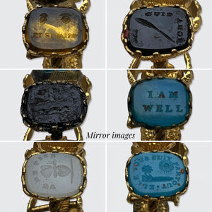 19th Century Wax Seal Wheel with Six Seals