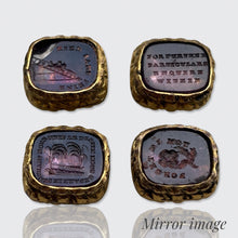 Load image into Gallery viewer, 19th Century Wax Seal Holder with Four Changeable Seals