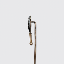 Load image into Gallery viewer, Antique Sapphire &amp; Diamond Axe Stickpin