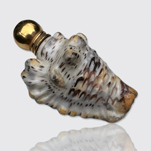 Load image into Gallery viewer, Antique Porcelain Shell-Shaped Perfume Bottle