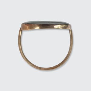 Miniature Portrait Ring of a Young Woman