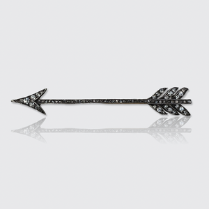 Victorian Diamond Arrow Brooch