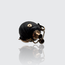 Load image into Gallery viewer, 19th Century Carved Coconut Perfume Flask Pendant