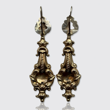 Load image into Gallery viewer, 19th Century Garnet Day to Night Earrings