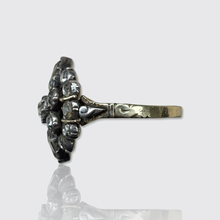 Load image into Gallery viewer, Rose-Cut Diamond Cluster Ring