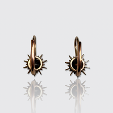 Load image into Gallery viewer, 19th Century Starburst Rose-Cut Diamond Earrings