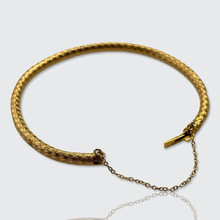 Load image into Gallery viewer, Vintage Braided Gold Bracelet