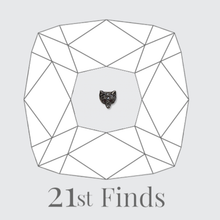 Load image into Gallery viewer, Reserved for ‘M’, payment 1/4: Rose-Cut Diamond Fox Earring, Stickpin Conversion